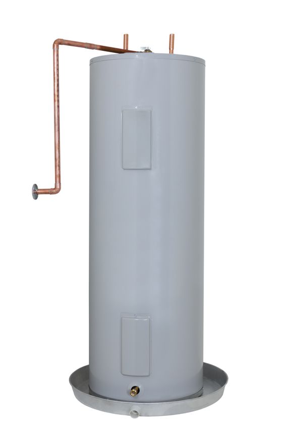 15389503 - residential electric water heater tank; isolated
