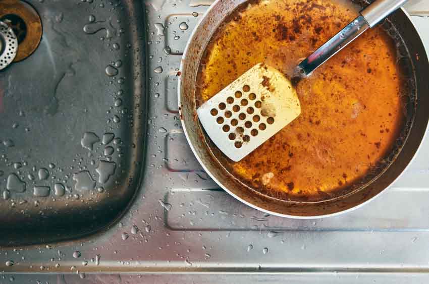 Why Grease Spells Bad News for Your Drains