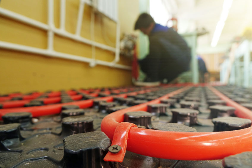 floor heating system