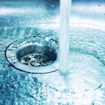 water flowing in clean kitchen drain Atlantic City, NJ