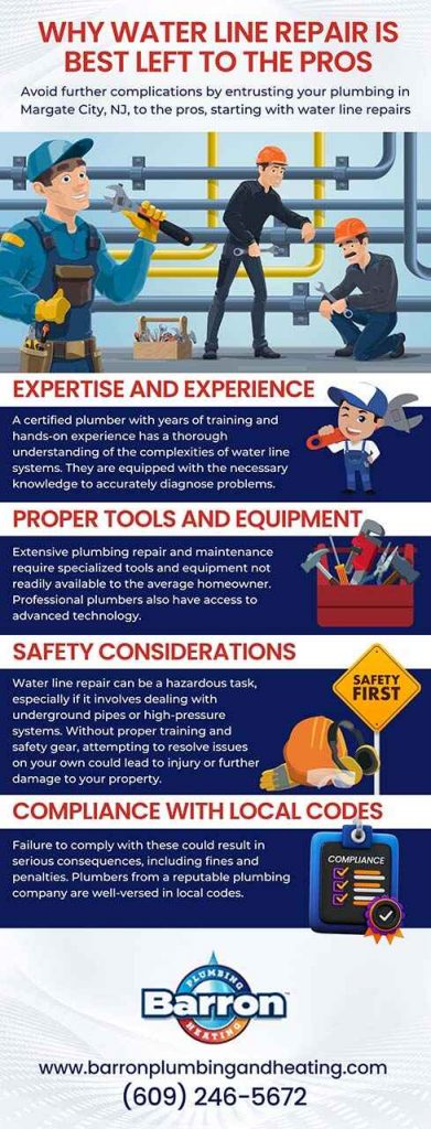 Why Water Line Repair is Best Left to the Pros