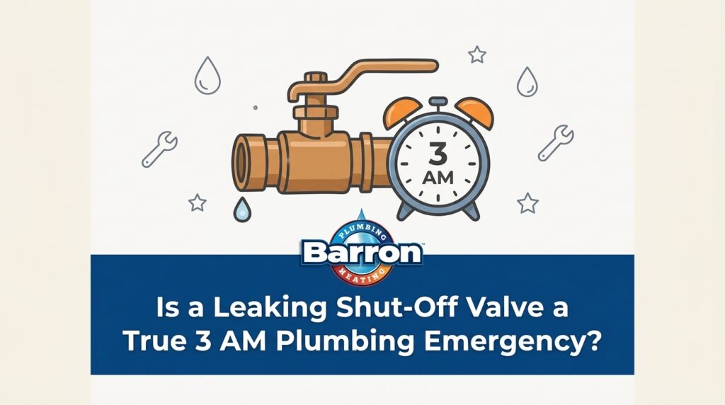 Is a Leaking Shut-Off Valve a True 3 AM Plumbing Emergency? — featured image